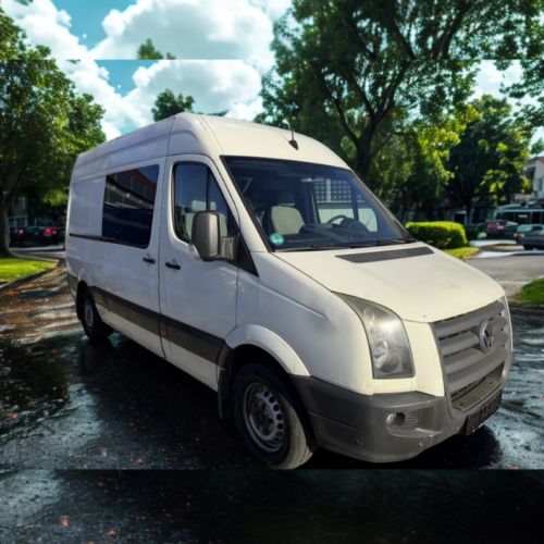 6 Volkswagen Crafter 35 L2H2 2.5 TDI 109 ch – TRES BONNE ETAT – Climatisation CRF-0006