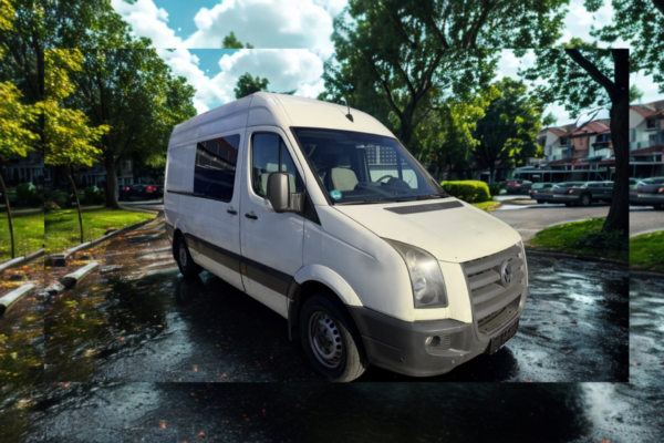 6 Volkswagen Crafter 35 L2H2 2.5 TDI 109 ch – TRES BONNE ETAT – Climatisation CRF-0006
