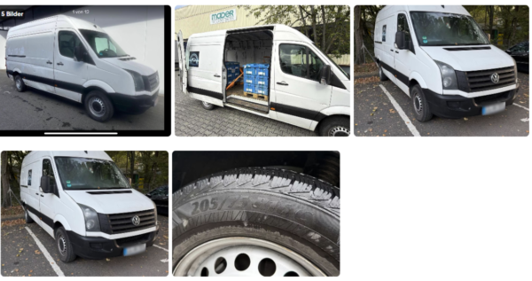 Crafter Phase 2 35 mittel L2H2 Hochdach (6) Volkswagen Crafter Phase 1 - 2011